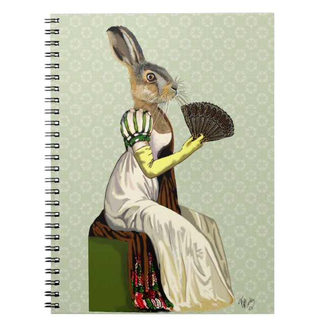 Caderno Espiral Miss Hare 2 (Frente)