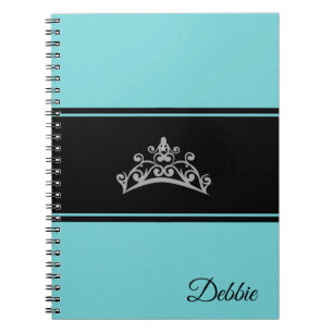 Caderno Espiral Miss USA Notebook Pageant Silver Crown