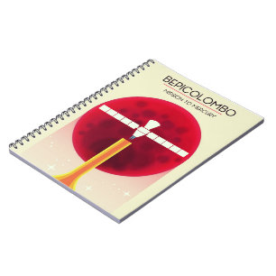 Caderno Espiral Missão BepiColombo para Mercúrio