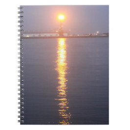 Caderno Espiral Mississippi River Sunrise