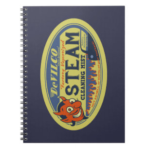 Caderno Espiral Mista de Limpeza a Vapor