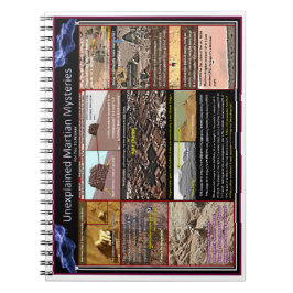 Caderno Espiral Mistérios marcianos