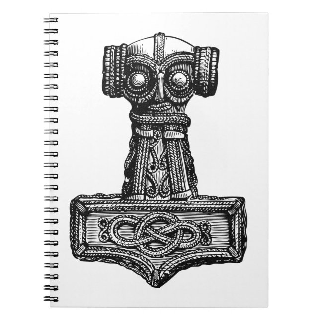 Caderno Espiral Mjolnir: O martelo do Thor (Frente)