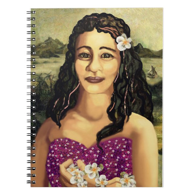 Caderno Espiral Moana Lisa (Frente)