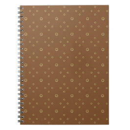 Caderno Espiral Mocha | Golden Zinnia Sun