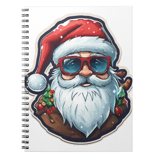 Caderno Espiral Mochila com texto desenhado (Frente)