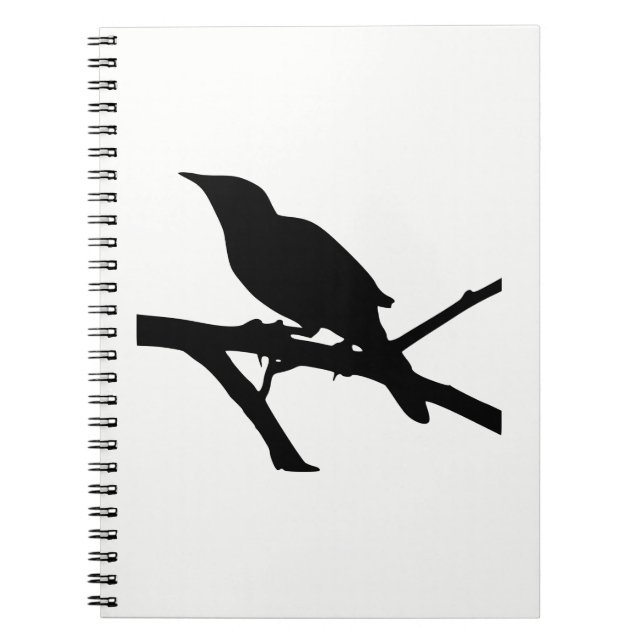 Caderno Espiral Mockingbird Silhouette (Frente)