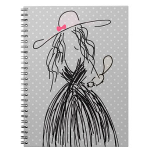 Caderno Espiral Moda com Bolinhas