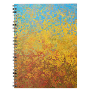 Caderno Espiral Modelo de textura de fundo