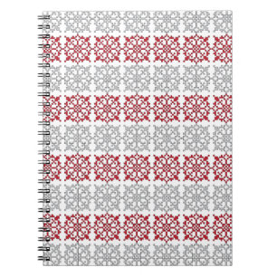 Caderno Espiral Modelo geométrico I do sinal SUN letão tradicion