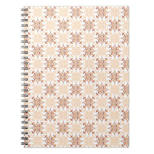 Caderno Espiral Modelo geométrico VII do sinal SUN letão tradici