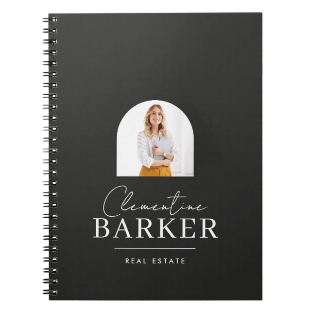 Caderno Espiral Moder arch photo Business Branding (Frente)