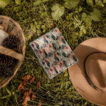 Modern Boho Abstrato | Diário para notebook monogr