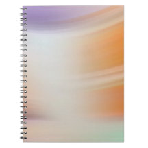 Modern Pastel Gradient Spiral Notebook