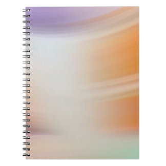 Caderno Espiral Modern Pastel Gradient Spiral Notebook