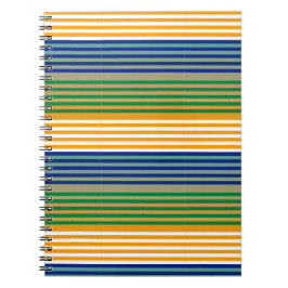 Caderno Espiral Moderno Listrado Chic 