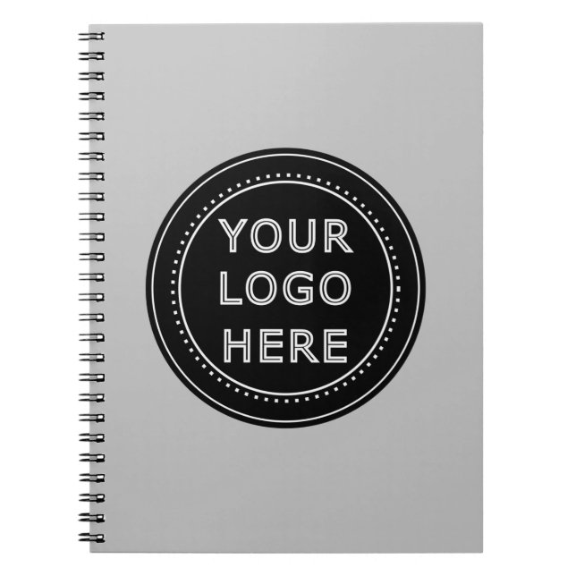 Caderno Espiral Moderno, minimalista, elegante e personalizável (Frente)