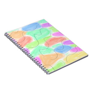 CADERNO ESPIRAL MODERNO MODERNO MODERNO SIMPLES CHIC ELEGANTE MONO