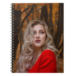 Caderno Espiral Moderno Simples Personalizado Uma Foto