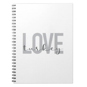 Caderno Espiral Moderno, simples, urbano, legal design Amar Turqui