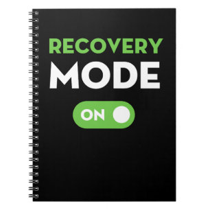 Caderno Espiral Modo De Recuperação Em Obter Bem Oferece Ferimento
