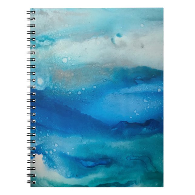 Caderno Espiral Modos oceânicos | Estilo nº 4 | Praia, Trendy, Cos (Frente)