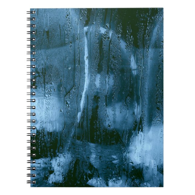 CADERNO ESPIRAL MOISTA DE ÁGUA DE VIDRO (Frente)