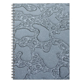 Caderno Espiral Molhado de chuva (gotas de chuva)