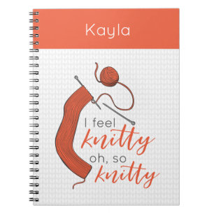 Caderno Espiral Molho Laranja Eu Sinto-Me Bela, Oh Tão Bela