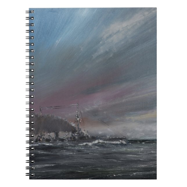 Caderno Espiral Moltke Jutland 1916. 2014 (Frente)