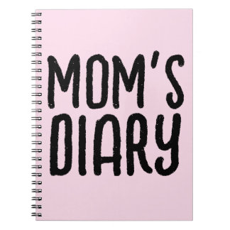 CADERNO ESPIRAL MOM DIARY MOM'S NOTEBOOK