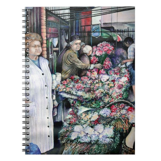 Caderno Espiral Momento mágico no mercado Misloc (Frente)