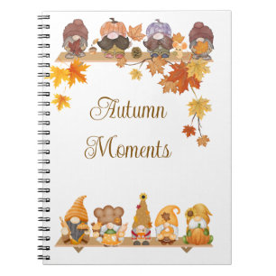 Caderno Espiral Momentos de Outono