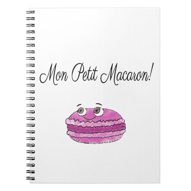 Caderno Espiral Mon Petit Macaron (Frente)