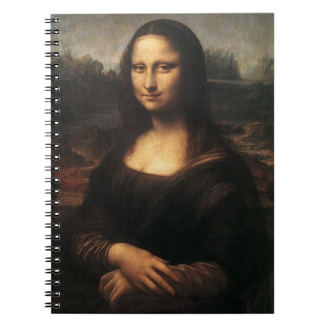 Caderno Espiral Mona Lisa (Frente)