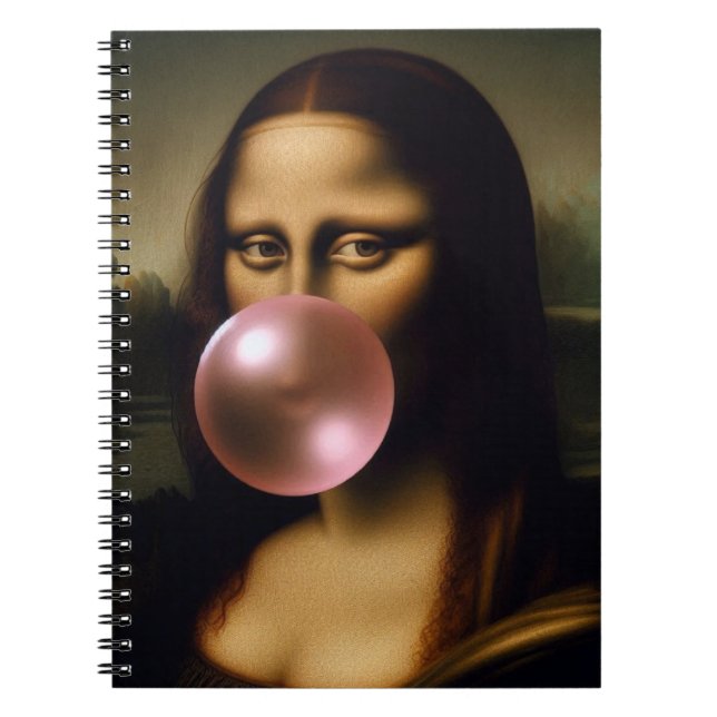 Caderno Espiral Mona Lisa (Frente)