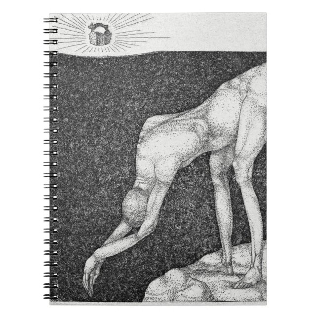 Caderno Espiral Monarquista (1904) de Paul Klee (Frente)