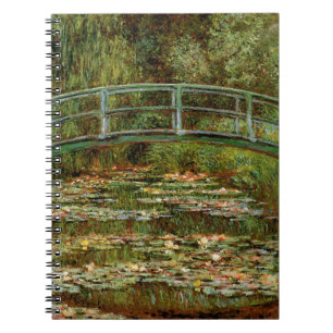 Caderno Espiral Monet French Bridge Giverney