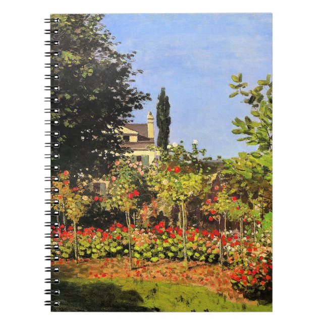 Caderno Espiral Monet - Garden in Bloom (Frente)