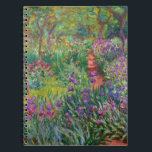 Caderno Espiral Monet "O Jardim Íris em Giverny"<br><div class="desc">Monet foi fundador da pintura Impressionista Francesa, da qual "O Jardim Íris em Giverny" (pintado entre 1899 e 1900) é um belo exemplo. É uma celebração de cor, luz e movimento. Quando Monet comprou a propriedade Giverny, ele redesenhou o jardim de flores já plantado em seus terrenos. Sua preferência por...</div>