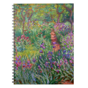 Caderno Espiral Monet "O Jardim Íris em Giverny"