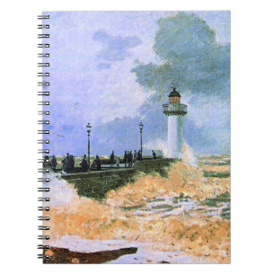 Caderno Espiral Monet - O Molhe de Le Havre,