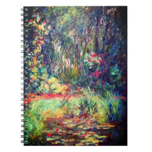 Caderno Espiral Monet Water Lily Pond