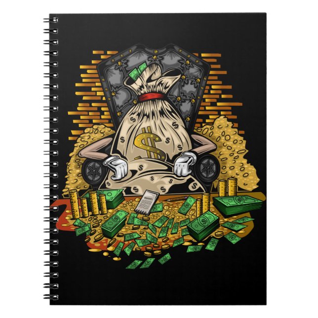 Caderno Espiral Money Bag (Frente)