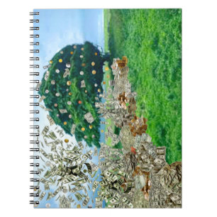Caderno Espiral Money Tree Spiral Notebook