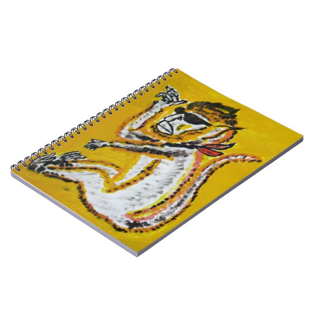 Caderno Espiral Monkey Circus Art (Left Side)