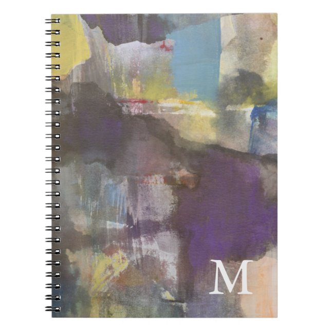 Caderno Espiral Monograma | Calm Interlude (Frente)