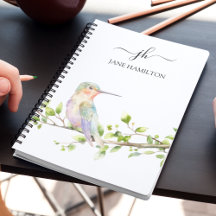 Monograma de Hummingbird Script