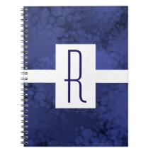 Monograma Espetado Azul