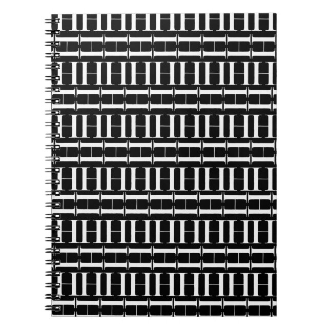 Caderno Espiral Monograma - Letra Inicial H (Frente)